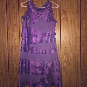 Like new beautiful purple dress